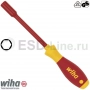 WIHA 00858, Торцевой ключ SoftFinish Electric, с шестигранником 7.0x125 мм, VDE и GS, серия 322